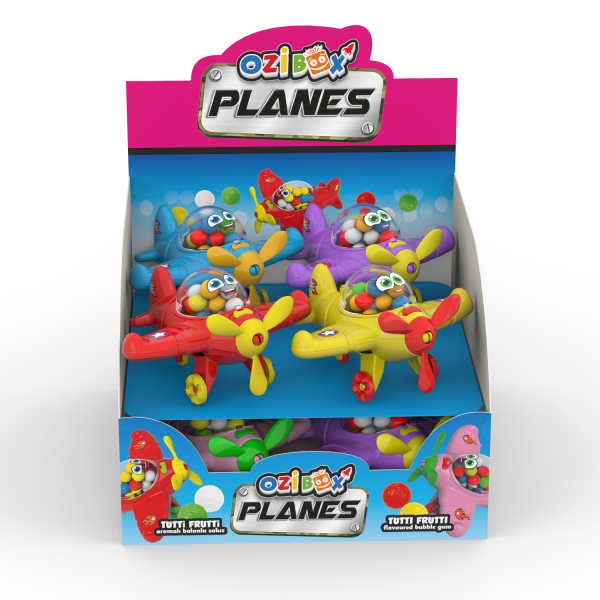 Planes 35Gr 8*9 (72 Adet) (Şekerli Sakız) 