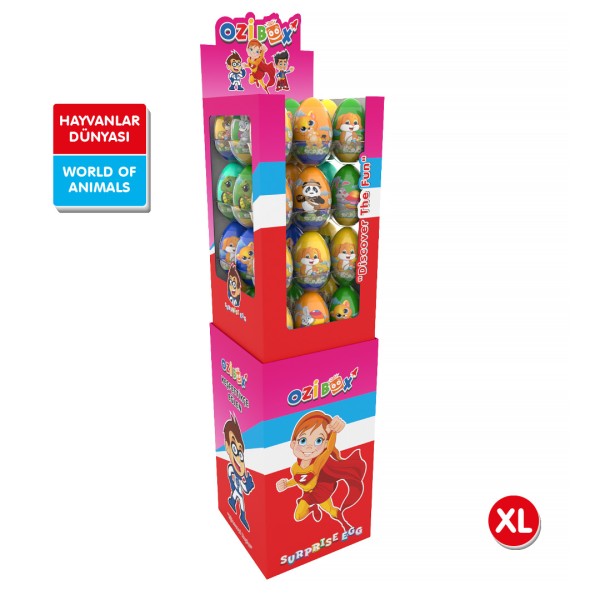 XL Surprise Egg 36 Adet (Patlayan Şekerli)