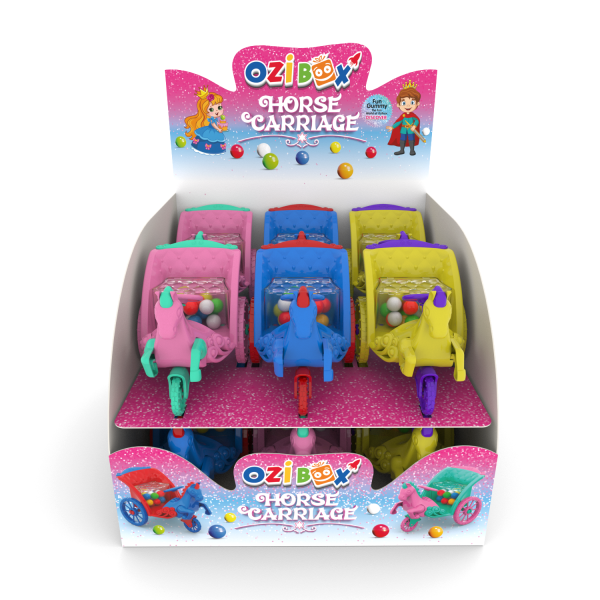 Horse Carriage 35Gr. 12*6 (72 Pcs.) (Şekerli Sakız)